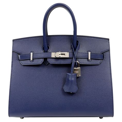 hermes blue encre birkin|birkin bag navy blue.